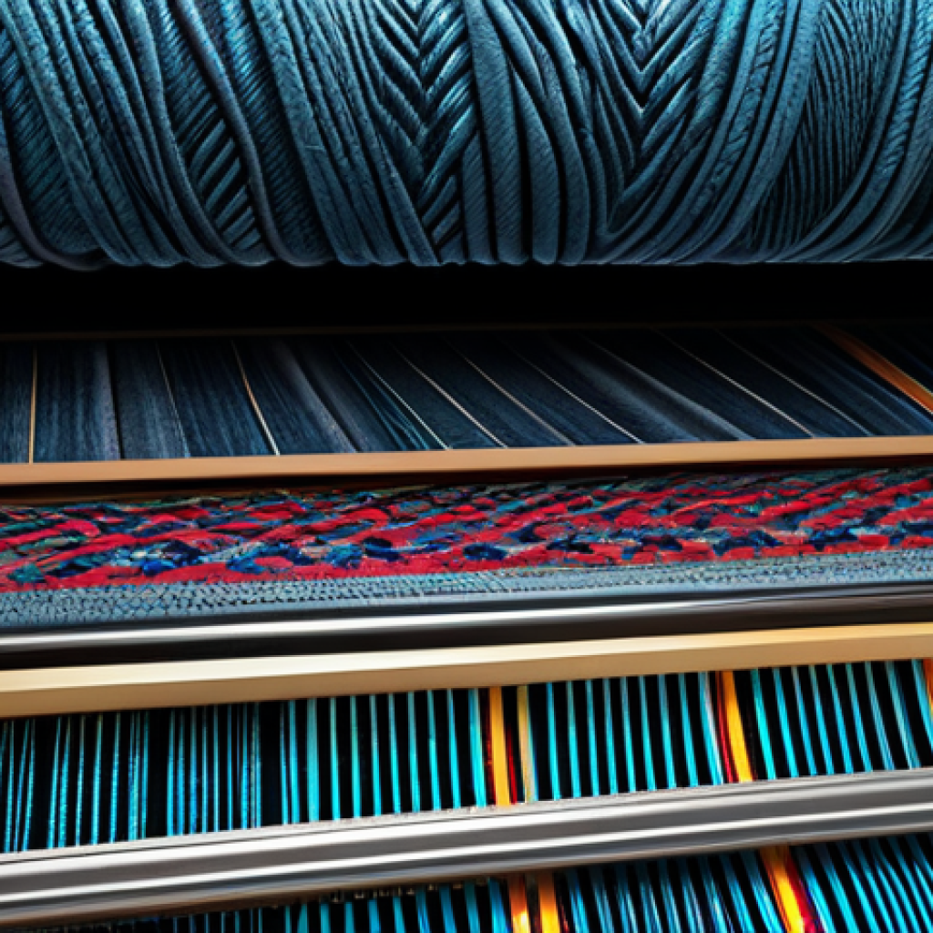 Image Prompt 1: Digital Transformation in Textile Engineering**