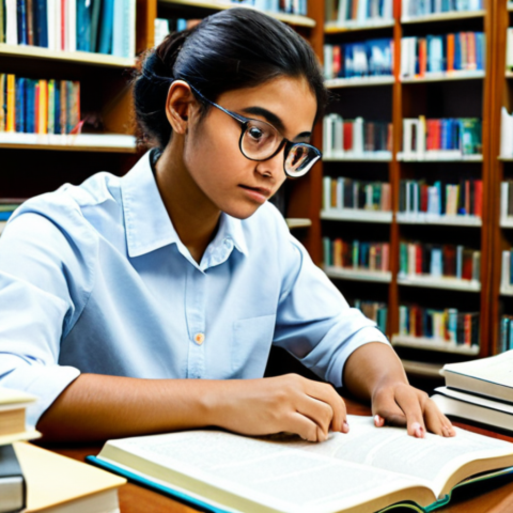 **

A focused textile engineering student, fully clothed in appropriate attire, studying diligently at a desk covered with textbooks and notes related to fiber science and yarn manufacturing.  The setting is a well-lit library with shelves of textile-related books in the background.  Safe for work, appropriate content, professional setting, perfect anatomy, correct proportions, natural pose, modest clothing, high quality.

**