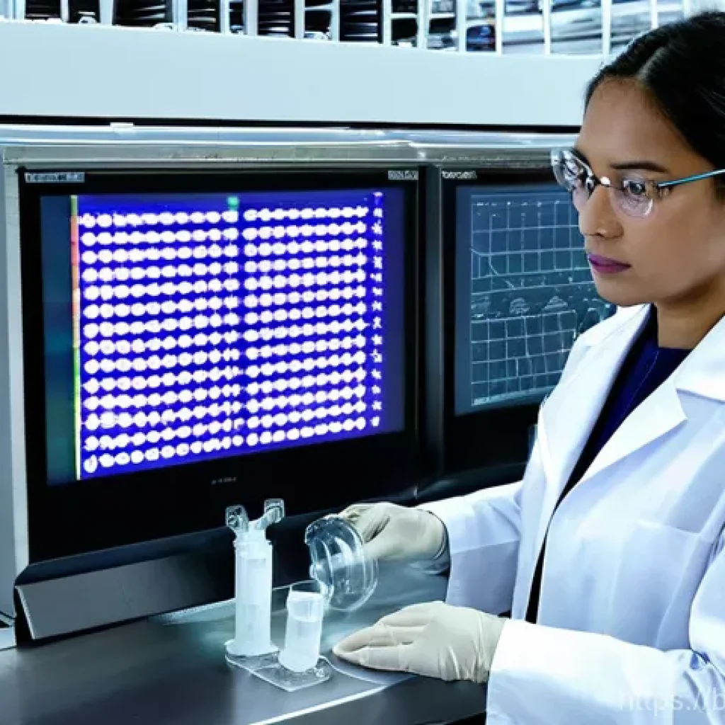 섬유기사와 실기시험의 준비 포인트 - **Prompt: Modern Textile Engineer at Work**
"A diligent female textile engineer, in her late 20s...